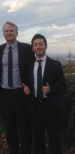 Dr. Dehnel and Mr. Murata 